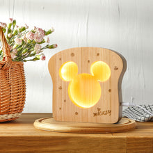 將圖片載入圖庫檢視器 DIENEY 米奇系列吐司造型實木氛圍燈(台灣設計製造)
