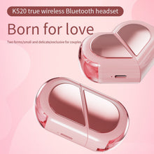 Load image into Gallery viewer, Spades ♠ Red Hearts Bluetooth Headphones