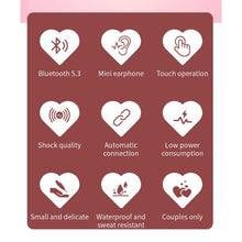 Load image into Gallery viewer, Spades ♠ Red Hearts Bluetooth Headphones