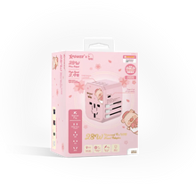 画像をギャラリービューアに読み込む, XPower x Lulu🐷 28W Type-C+USB 5 ポート トラベル充電アダプター