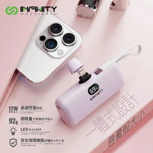 將圖片載入圖庫檢視器 INFINITY P60S Lightning+Type c cable led charger