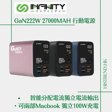 將圖片載入圖庫檢視器 INFINITY GaN222W charger