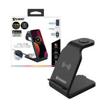 將圖片載入圖庫檢視器 XPower WLS6 4in1 15W多功能無線充電器