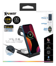 將圖片載入圖庫檢視器 XPower WLS6 4in1 15W多功能無線充電器