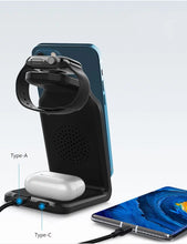 將圖片載入圖庫檢視器 XPower WLS6 4in1 15W多功能無線充電器