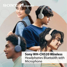 將圖片載入圖庫檢視器 Sony WH-CH520 頭戴式藍牙耳機