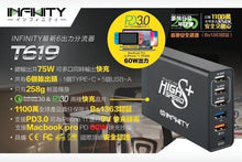 Load image into Gallery viewer, INFINITY T619 Quick Charge 3.0 White Licensed in Hong Kong