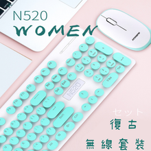 Load image into Gallery viewer, Wireless Punk Mechanical Feel Keyboard Set⌨️