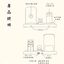 將圖片載入圖庫檢視器 Kakao friends三合一無線充電器