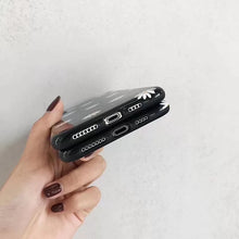 Load image into Gallery viewer, Black background chrysanthemum mobile phone case