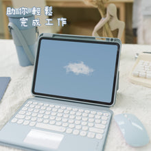 將圖片載入圖庫檢視器 IPAD 鍵盤+保護套
